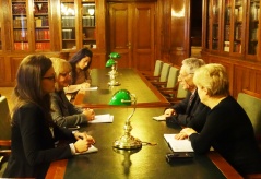 26. januar 2016. Sastanak predsednice Poslaničke grupe prijateljstva sa Tunisom sa ambasadorom Tunisa u Srbiji